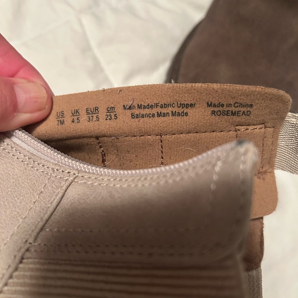 Blowfish Women's Cream Ankle Booties - Picture 5 of 6